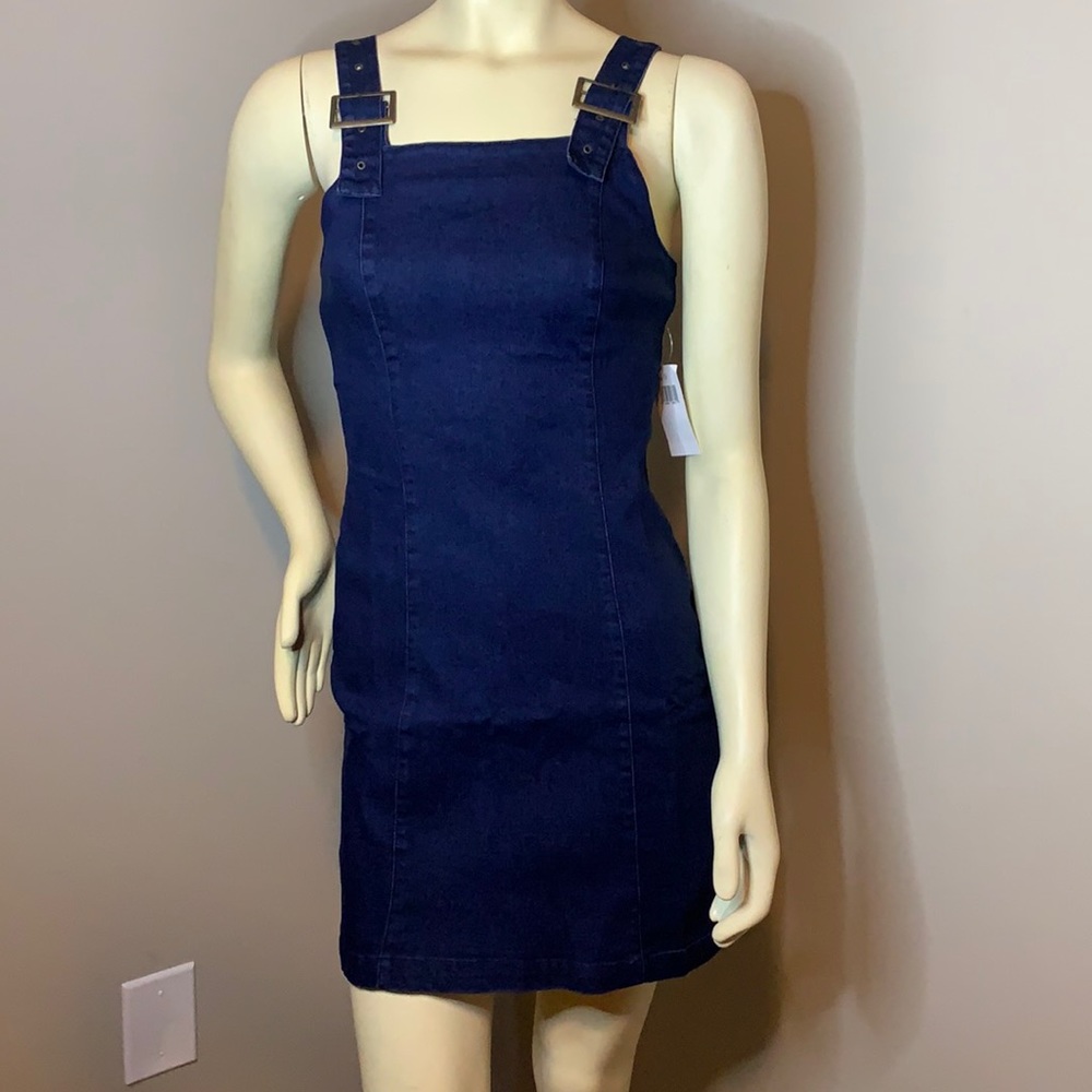 💛Fitted Denim Dress-Derek Heart size Small💛
